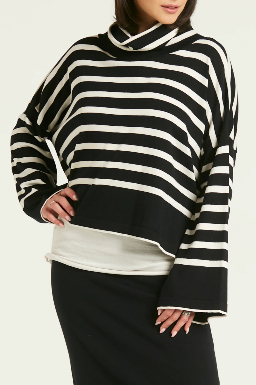 Mod Stripe Cowl