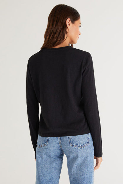 Modern Slub Long Sleeve Tee F22