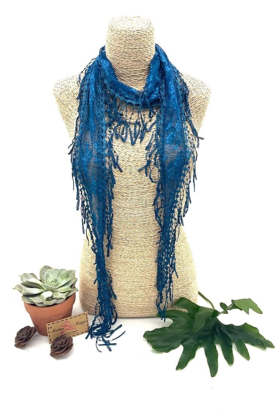 Floral Lace Scarf