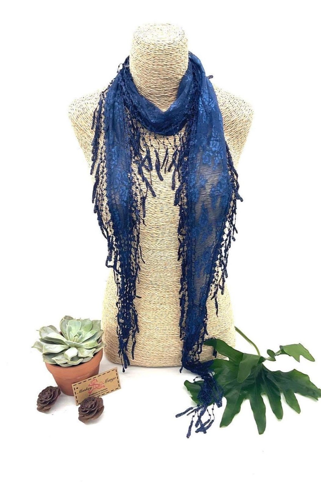 Floral Lace Scarf