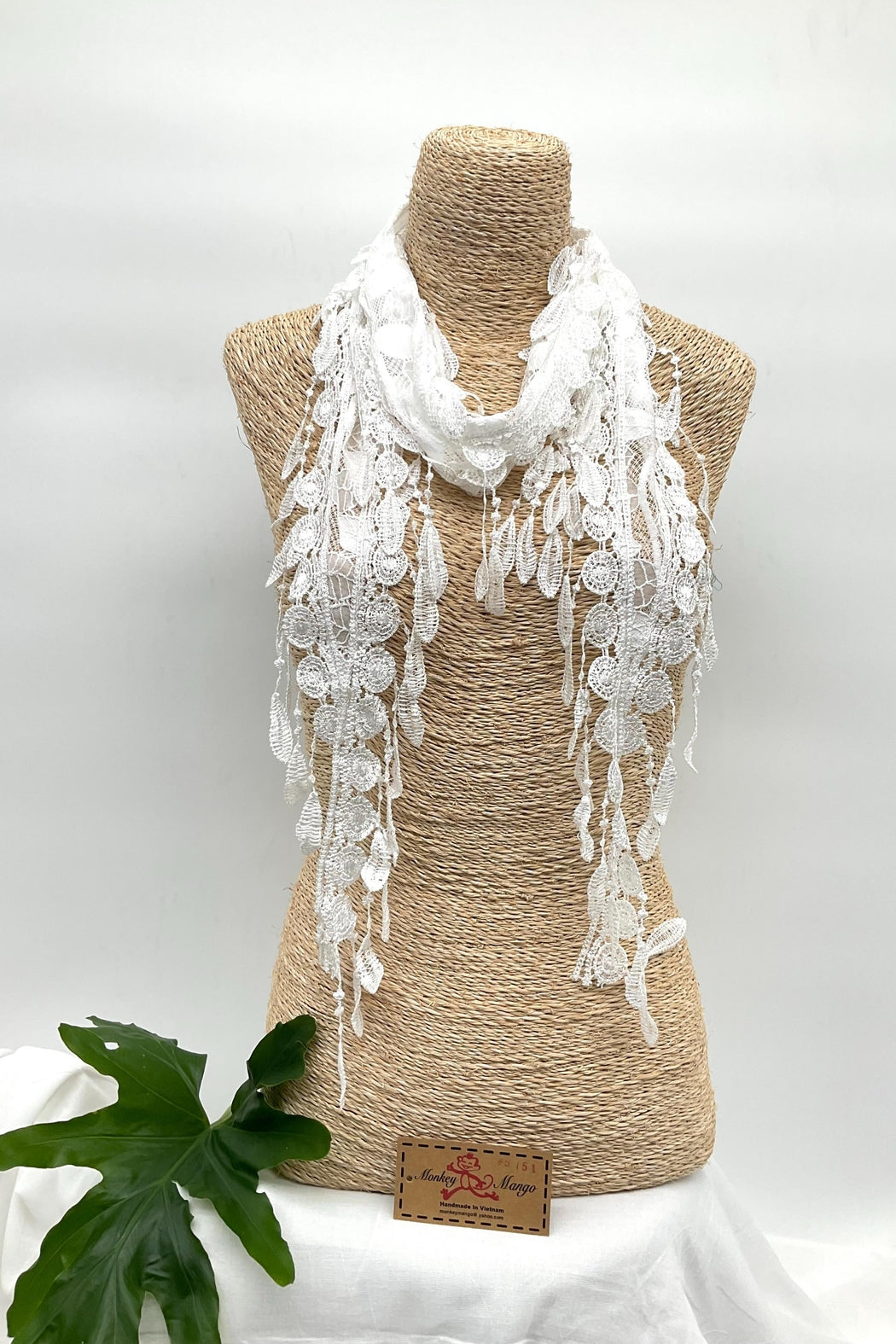 Leaf Lace Scarf