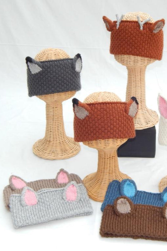 Multi Animal Knit Headband