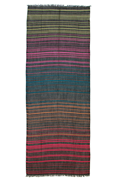 Multi Colored Striped Scarf