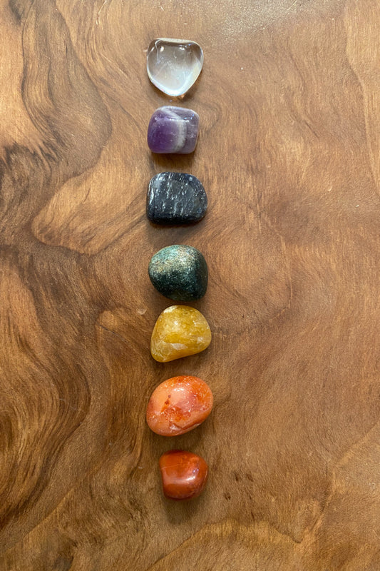 Multi Crystal Chakra Set