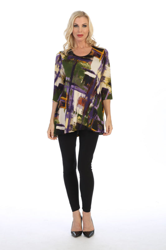 Multicolor Pocket Swing-Tunic
