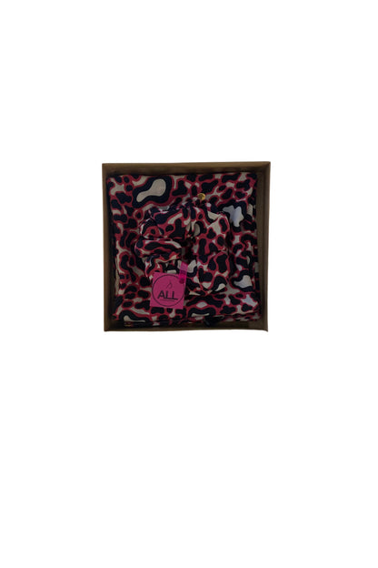 Natural 100% Silk Scarf and Hair Elastic Scrunchie Set
