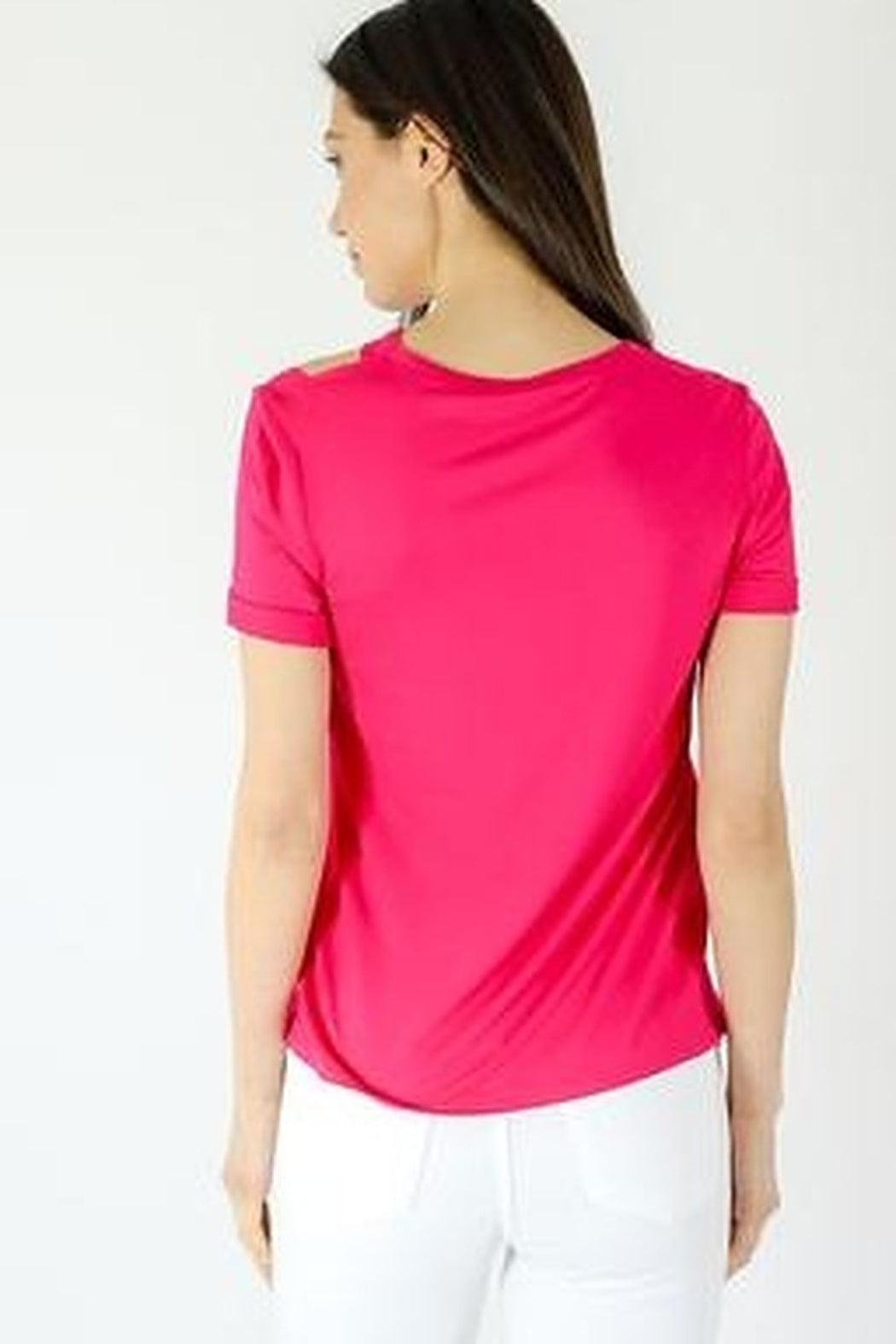 Neckline Cutout TShirt