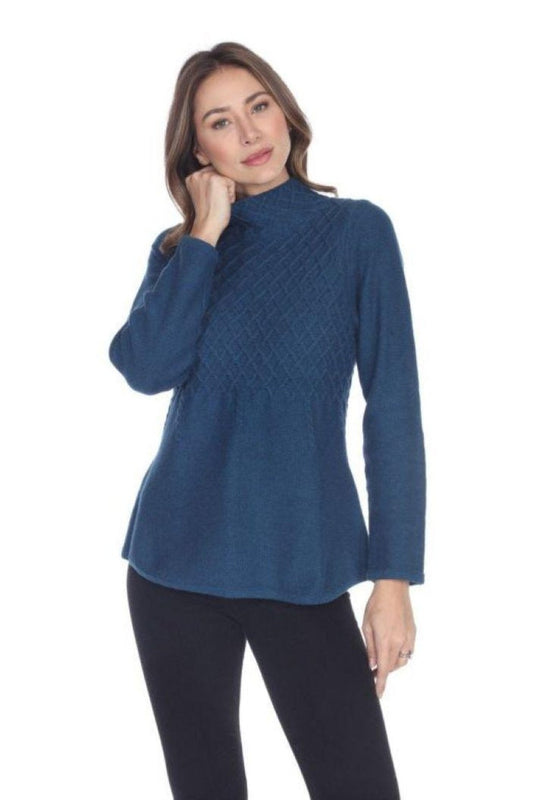 Mock Neck Pullover
