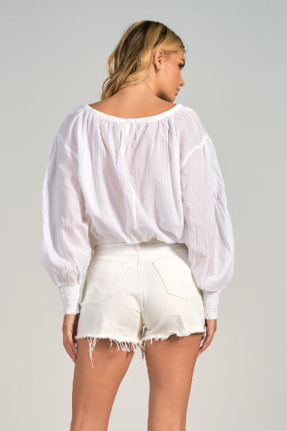 OFF SHOULDER TOP