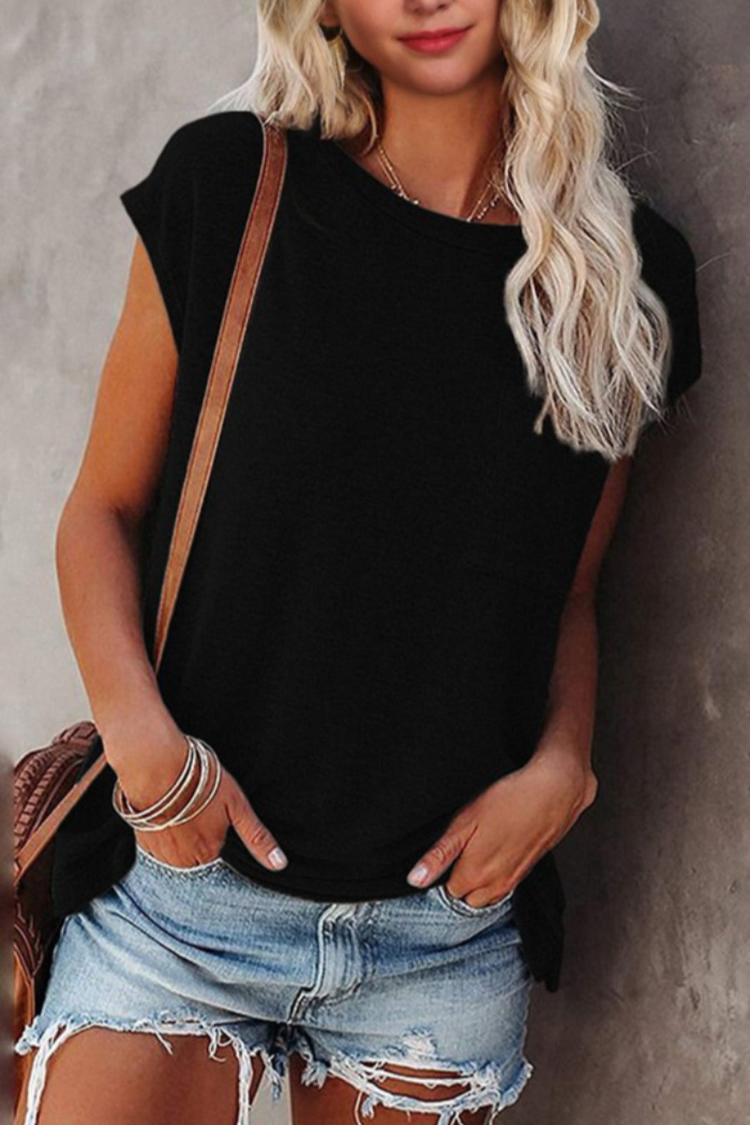 Oversized Basic Short Sleeve TShirt