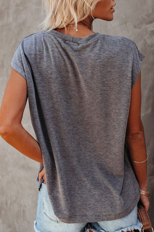 Oversized Basic Short Sleeve TShirt