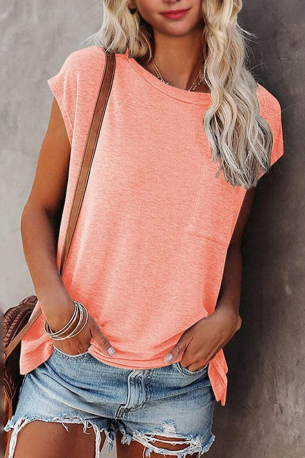 Oversized Basic Short Sleeve TShirt