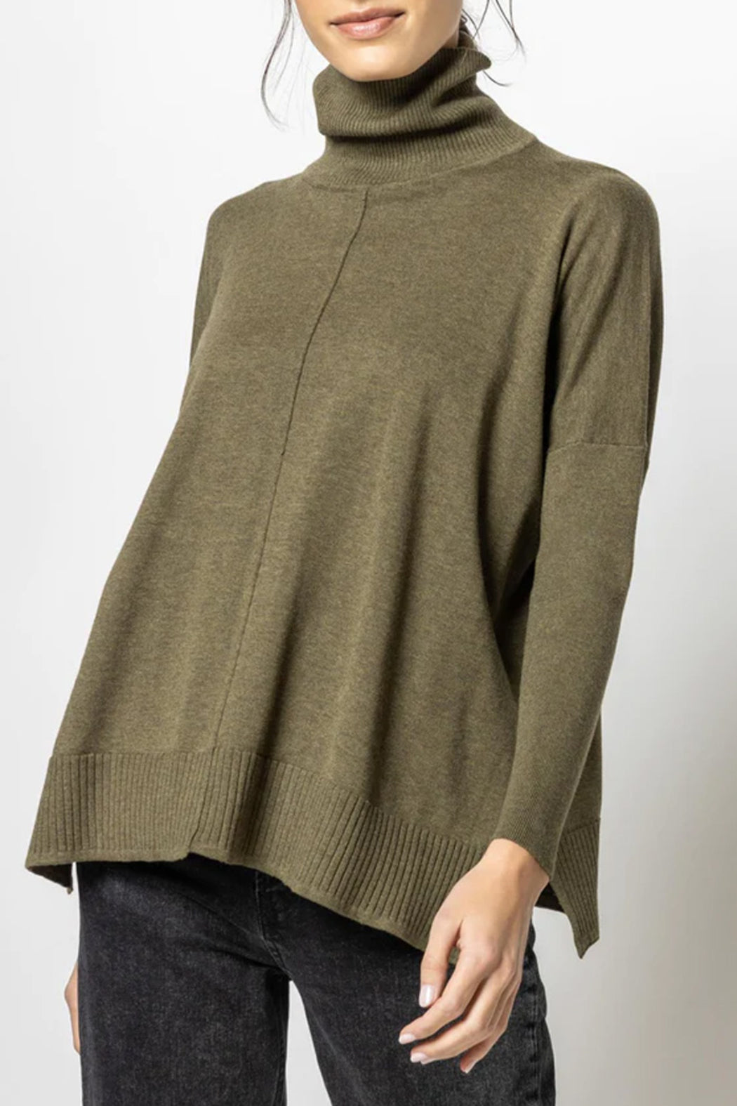 Oversized Turtleneck Sweater
