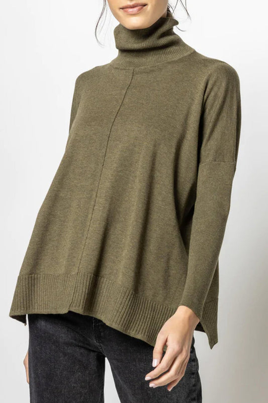Oversized Turtleneck Sweater