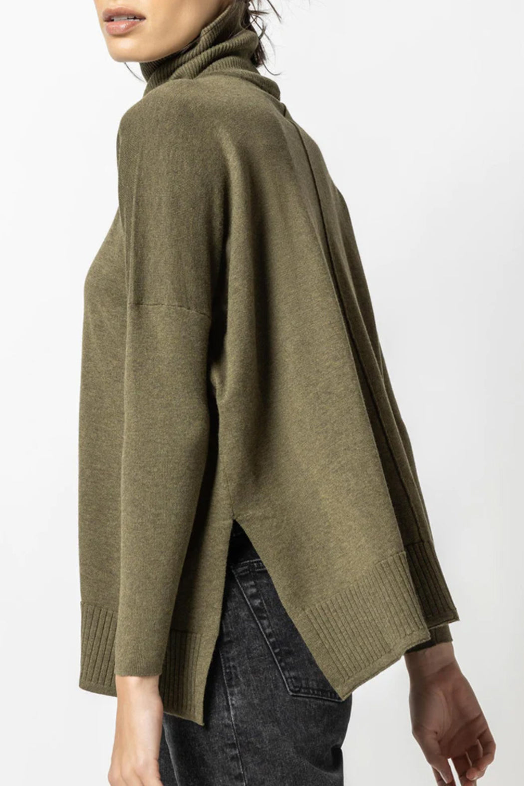 Oversized Turtleneck Sweater