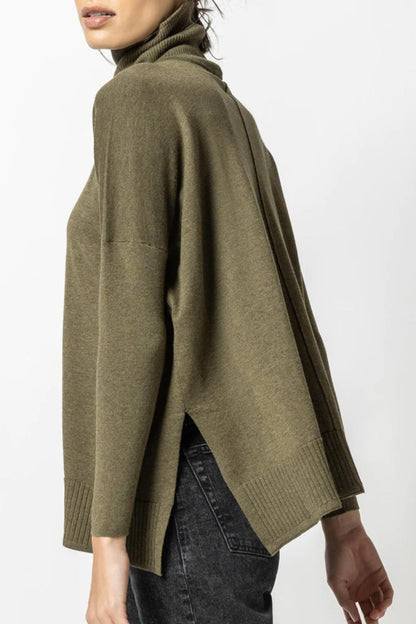 Oversized Turtleneck Sweater