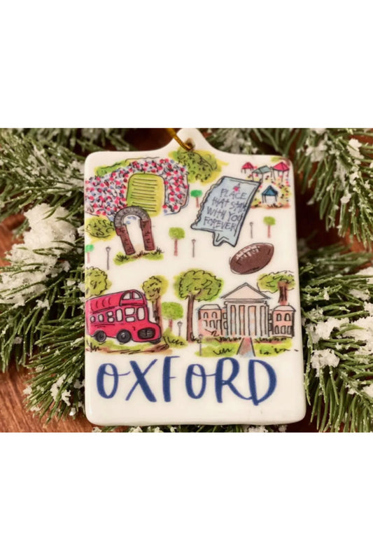 OXFORD CERAMIC ORNAMENT