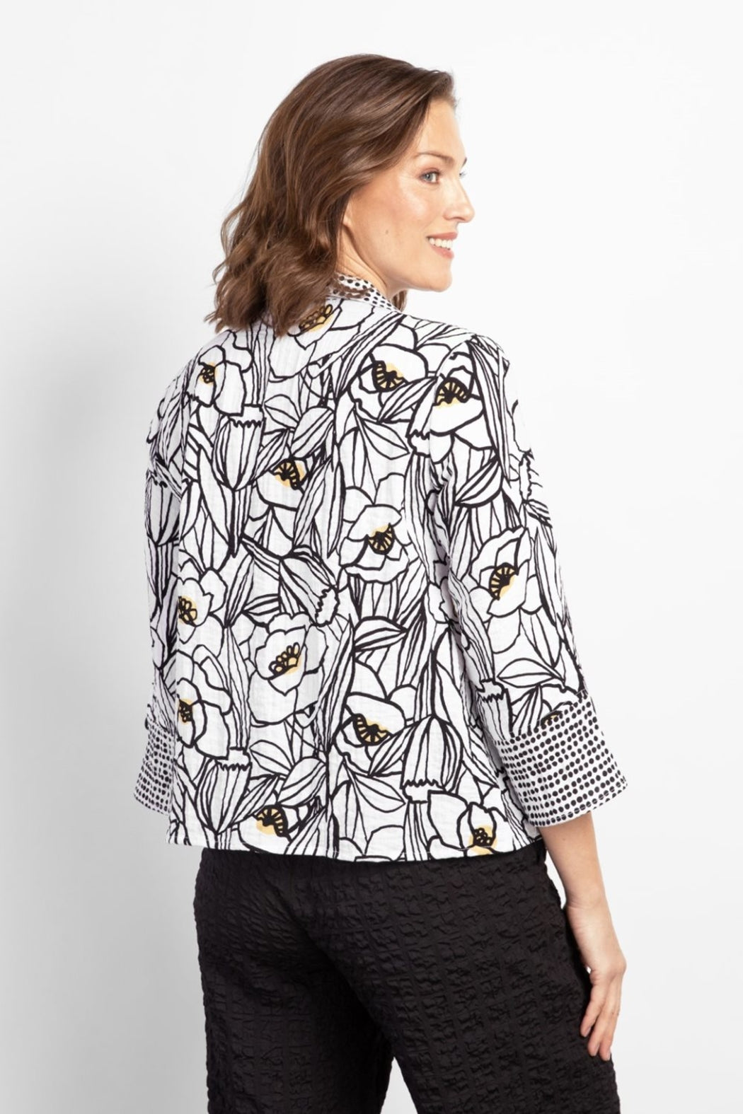 Palm Beach Floral Blouse