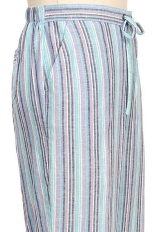 Pamona Stripe Capri
