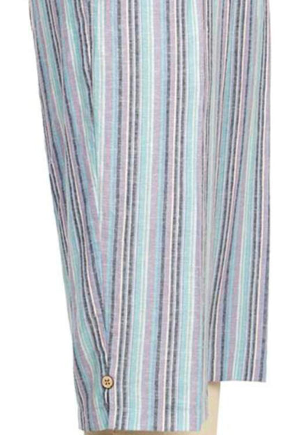 Pamona Stripe Capri