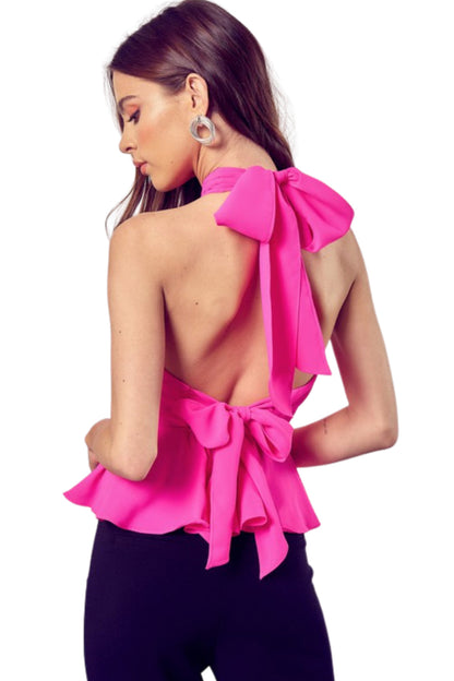 Paris Peplum Top