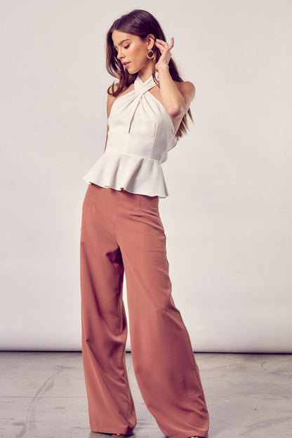 Paris Peplum Top