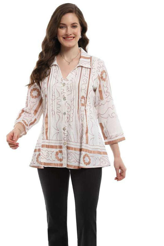 Copper Sketch Top