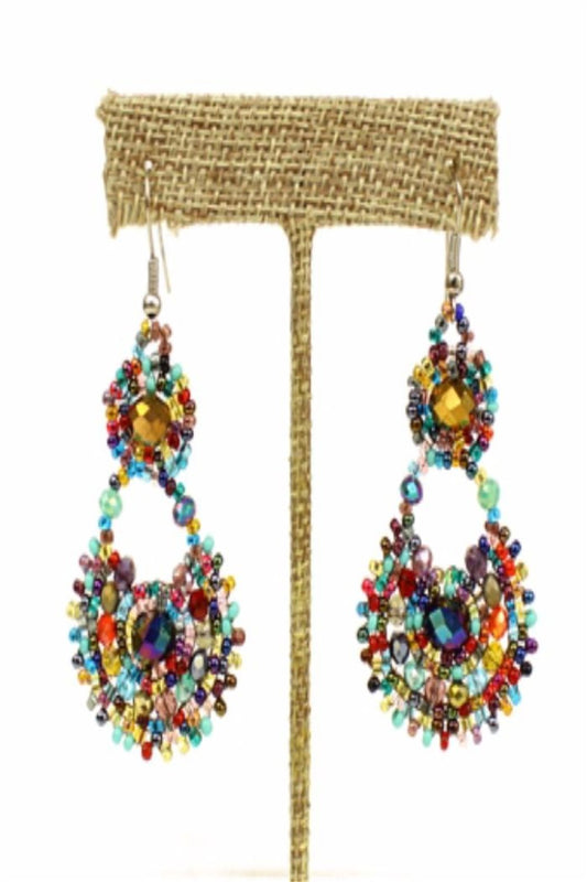 Multi Bead Earrings