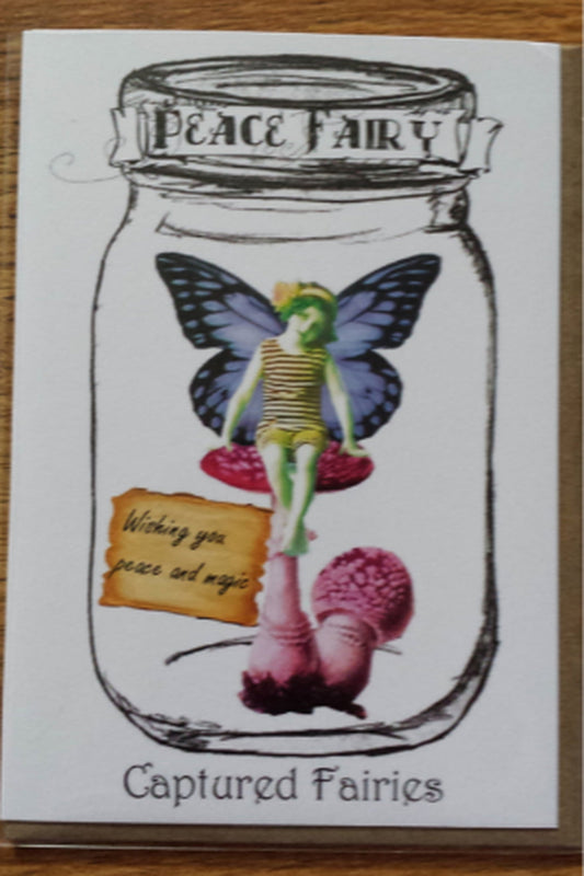 Peace fairy card