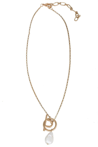 Pearl Necklace and Earring Gift Set