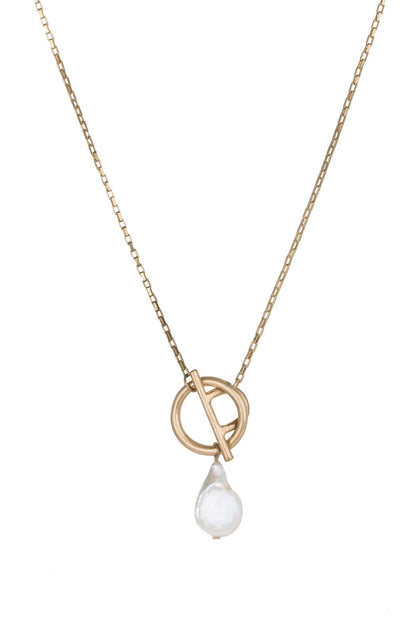 Pearl Necklace and Earring Gift Set