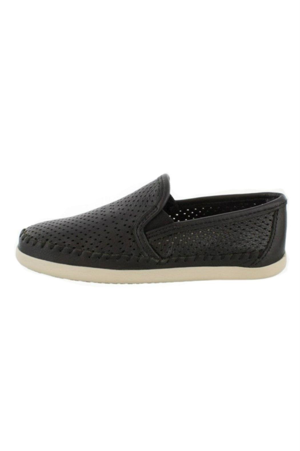 Perforated Leather Sneaker