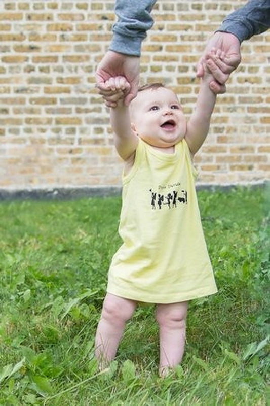 Pixie parade organic dress and diaper cover
