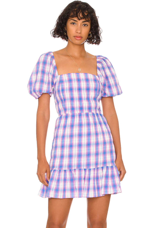 Plaid With My Heart Dress