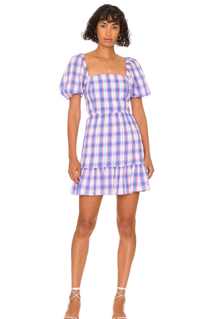 Plaid With My Heart Dress