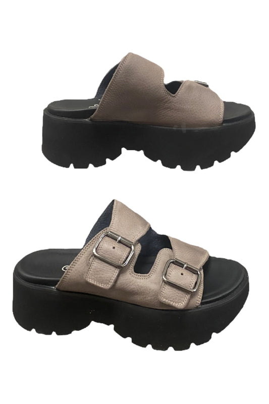 Platform Buckle Sandal