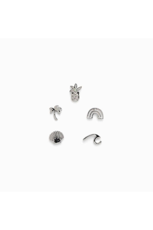 PLAYA STUD EARRINGS 5 PACK