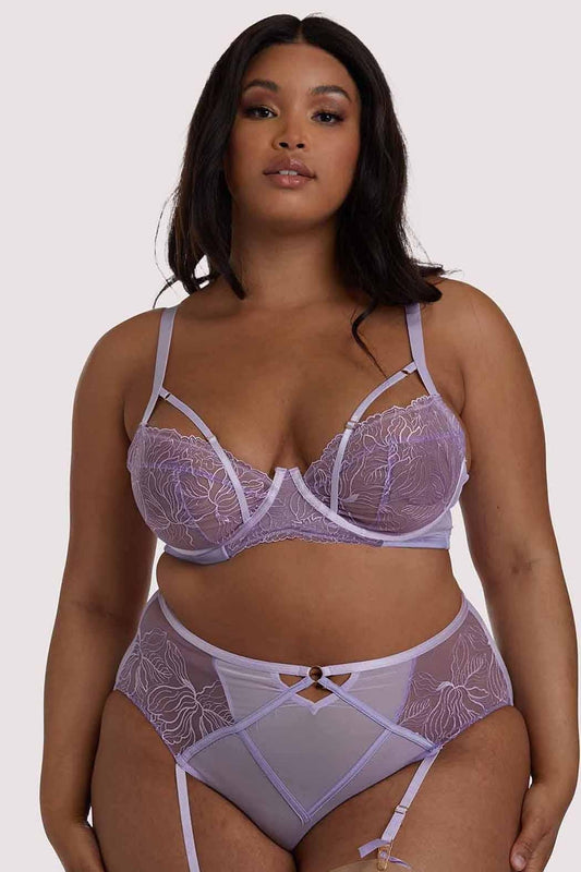 Mila Lilac Lace Bra