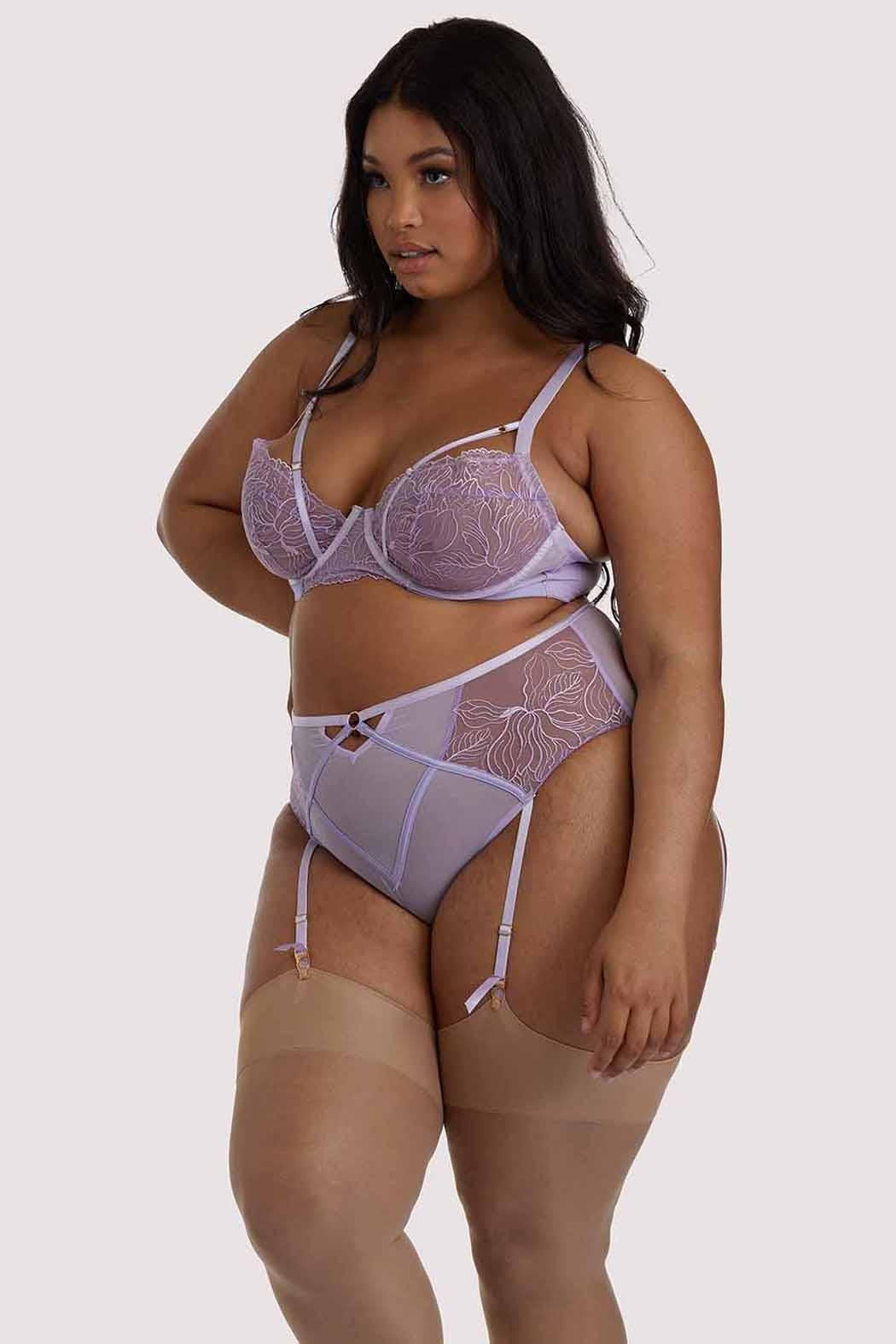 Mila Lilac Lace Bra