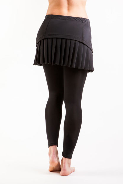 Pleated Legging Skirt