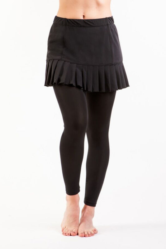 Pleated Legging Skirt
