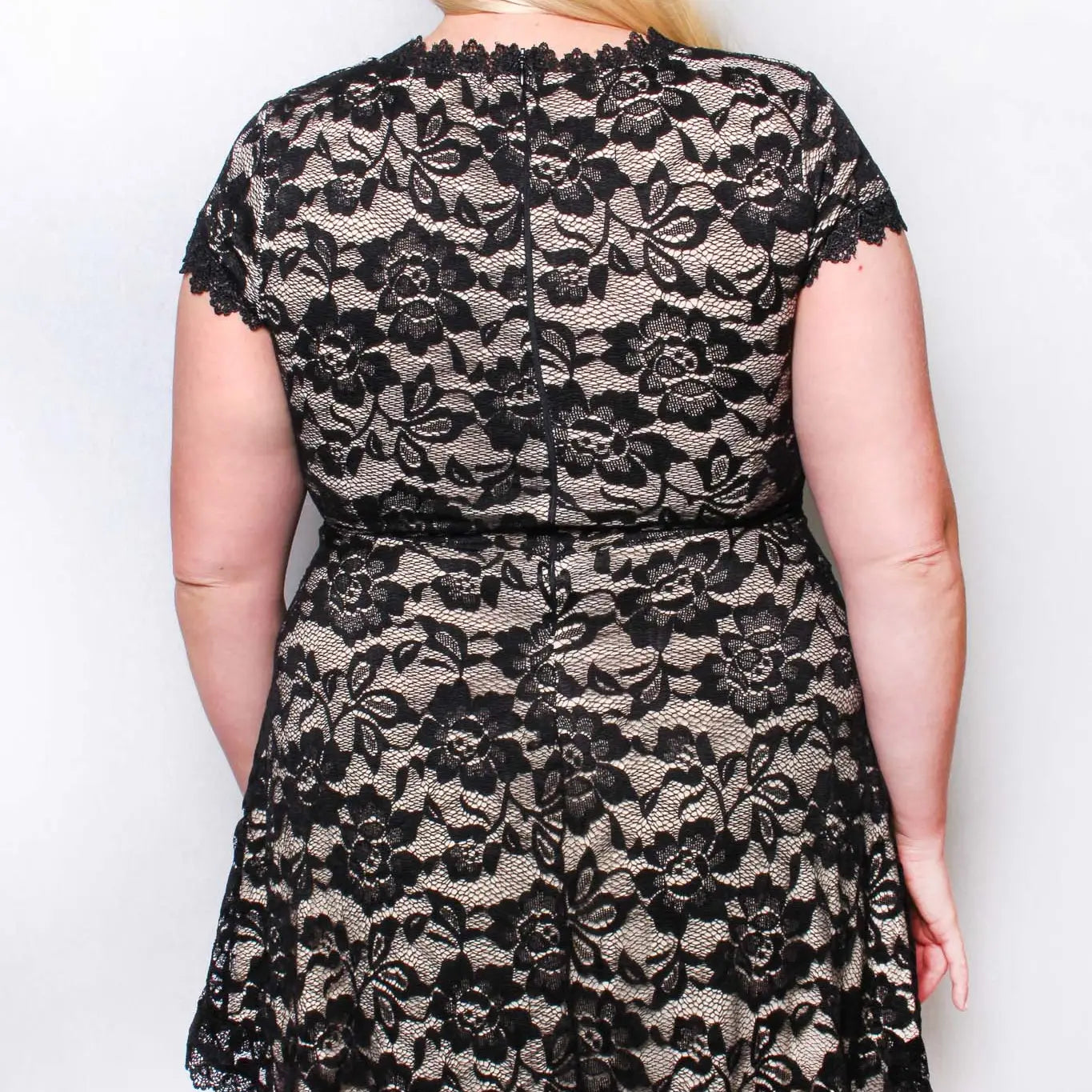 Women's Plus Size Bodycon Lace Dress