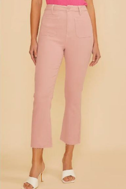 Poised Denim: Mauve