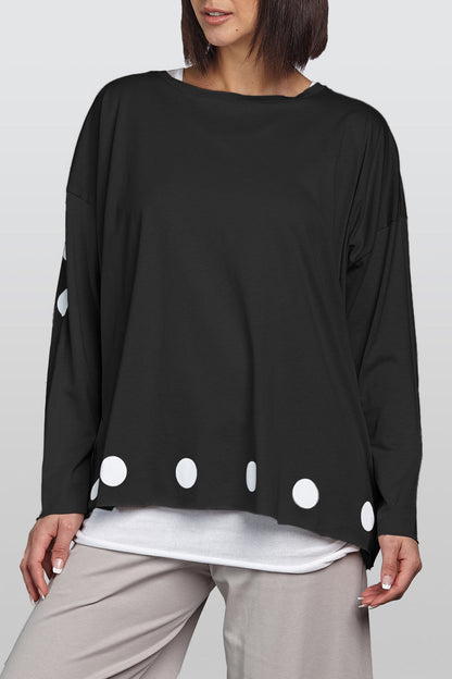 Polka Dot Boxy Tee