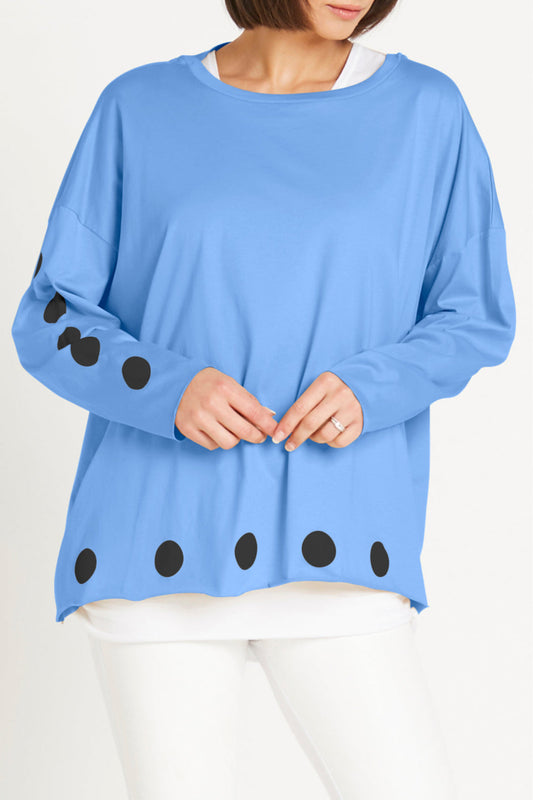 Polka Dot Boxy Tee