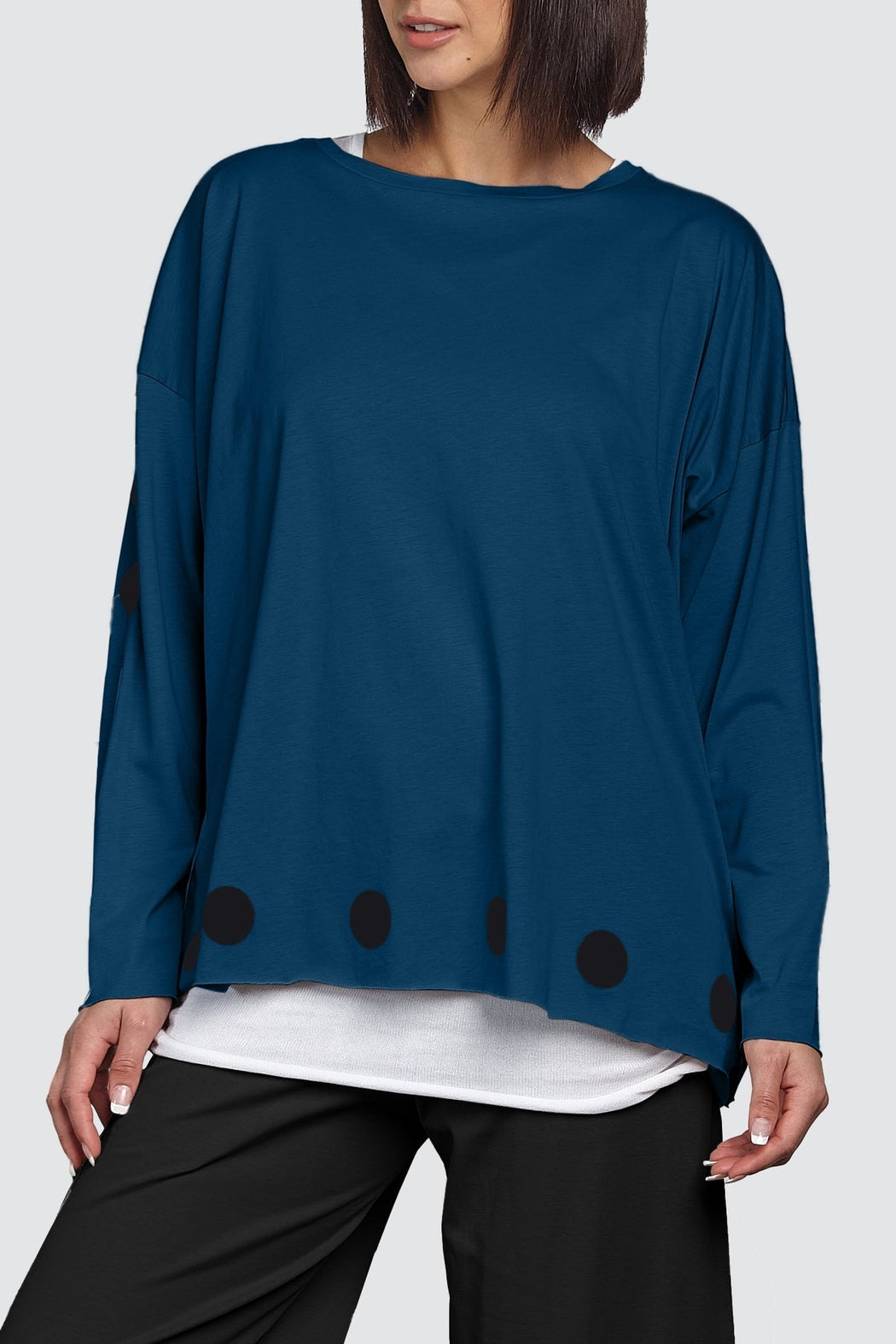 Polka Dot Boxy Tee
