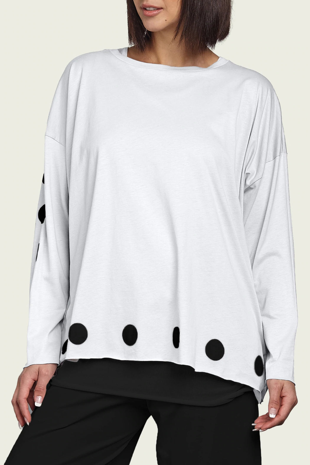 Polka Dot Boxy Tee