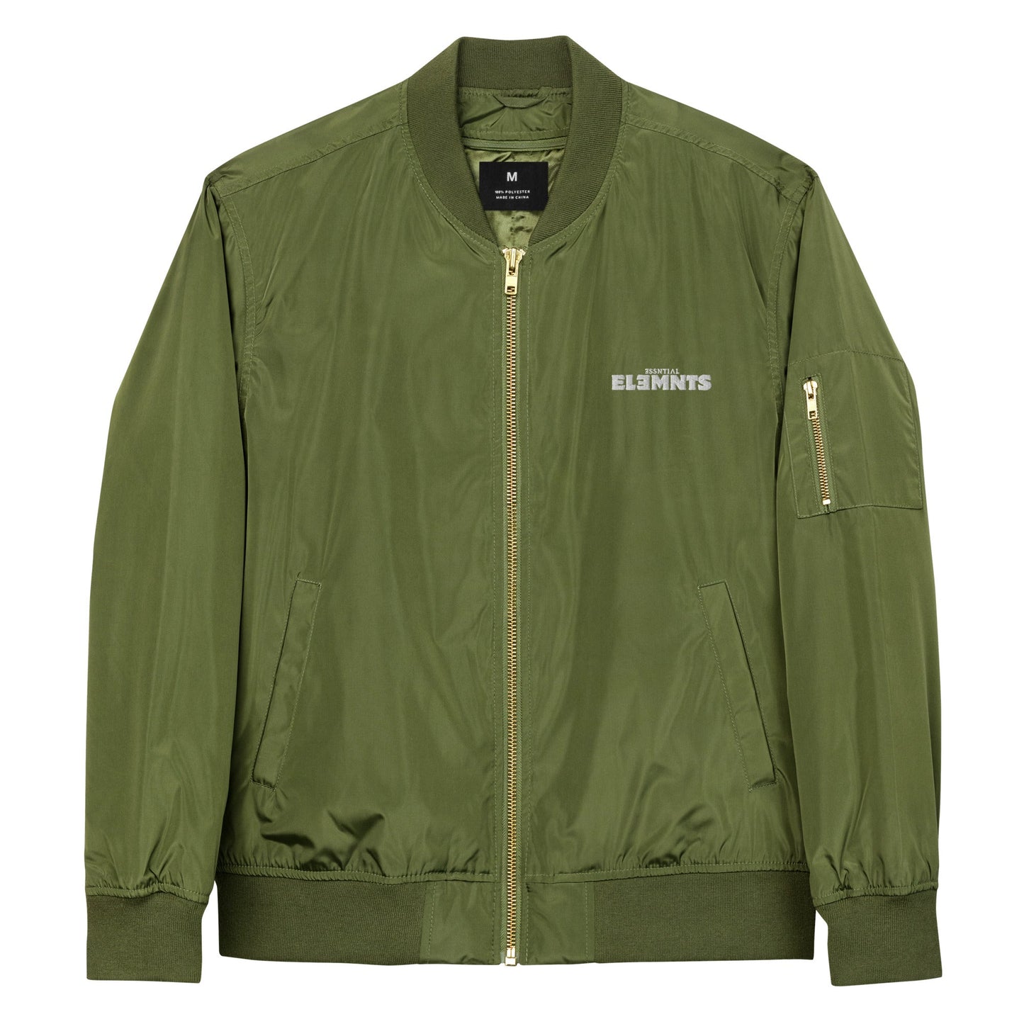 ESSNTIAL ELEMNTS Premium Embroidered Bomber Jacket