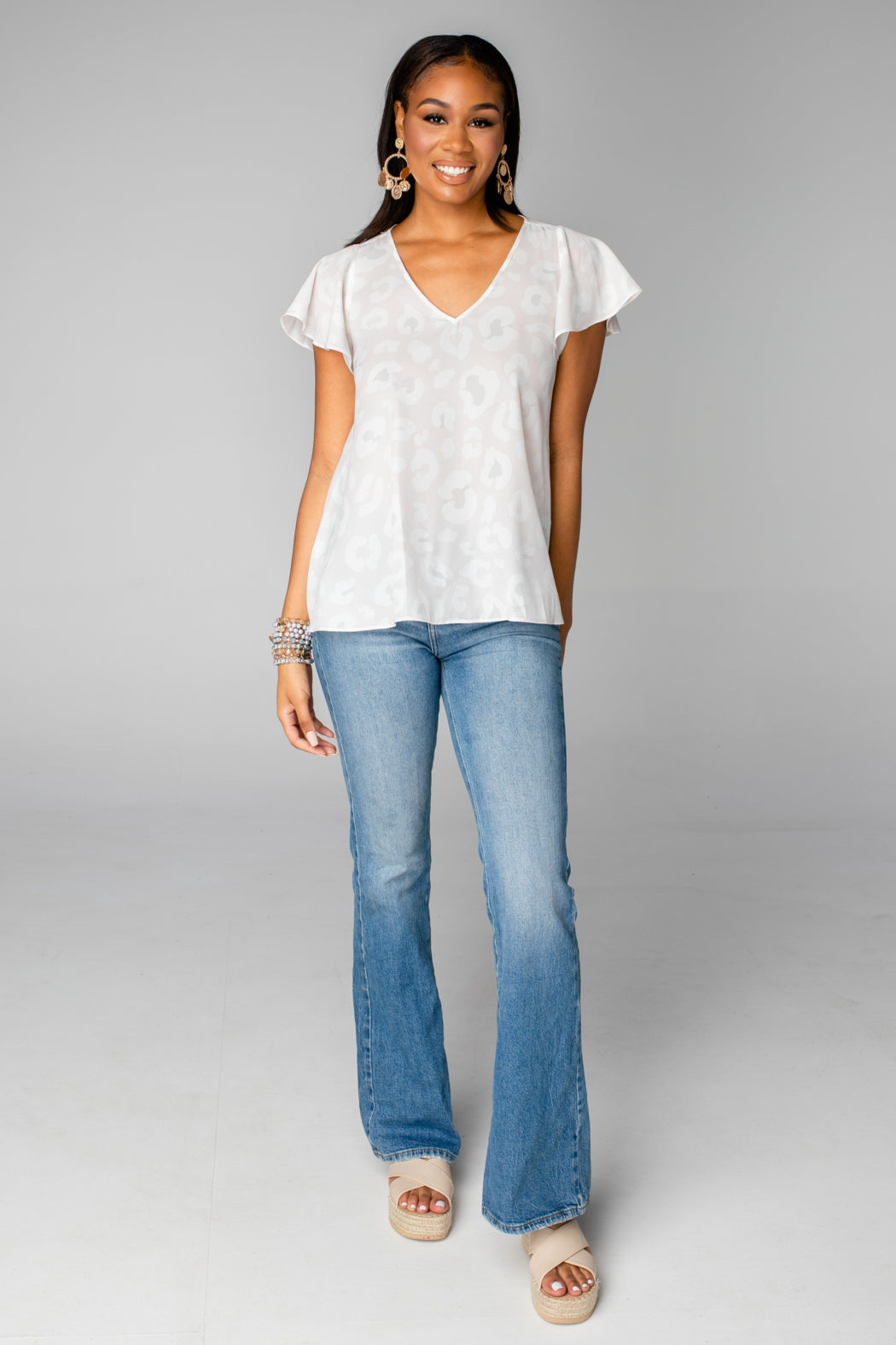 Printed "Avril" Top