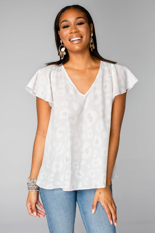 Printed "Avril" Top